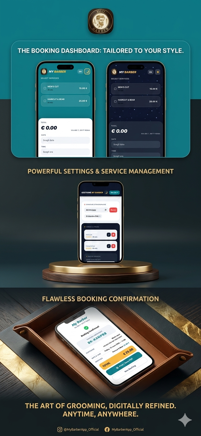Custom Barber Booking System